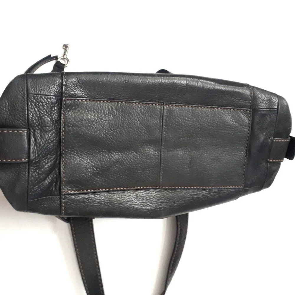 Fossil Genuine Leather Olive Green Bag - Picture 4 of 16